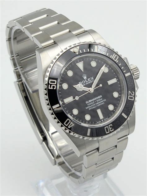 rolex submariner no data recensione|rolex submariner model 124060.